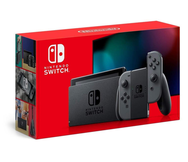 NINTENDO Switch Gray Joy-Con v2 - 513001 - zdjęcie